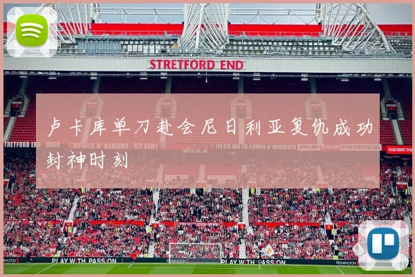 卢卡库单刀赴会尼日利亚复仇成功封神时刻